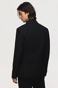 Slim-Fit Single-Breasted Jacket