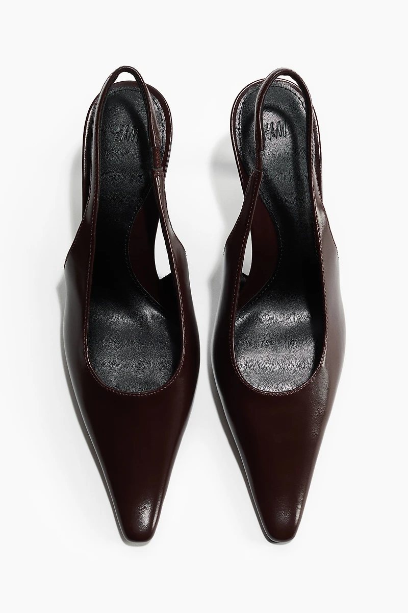 Heeled Slingbacks