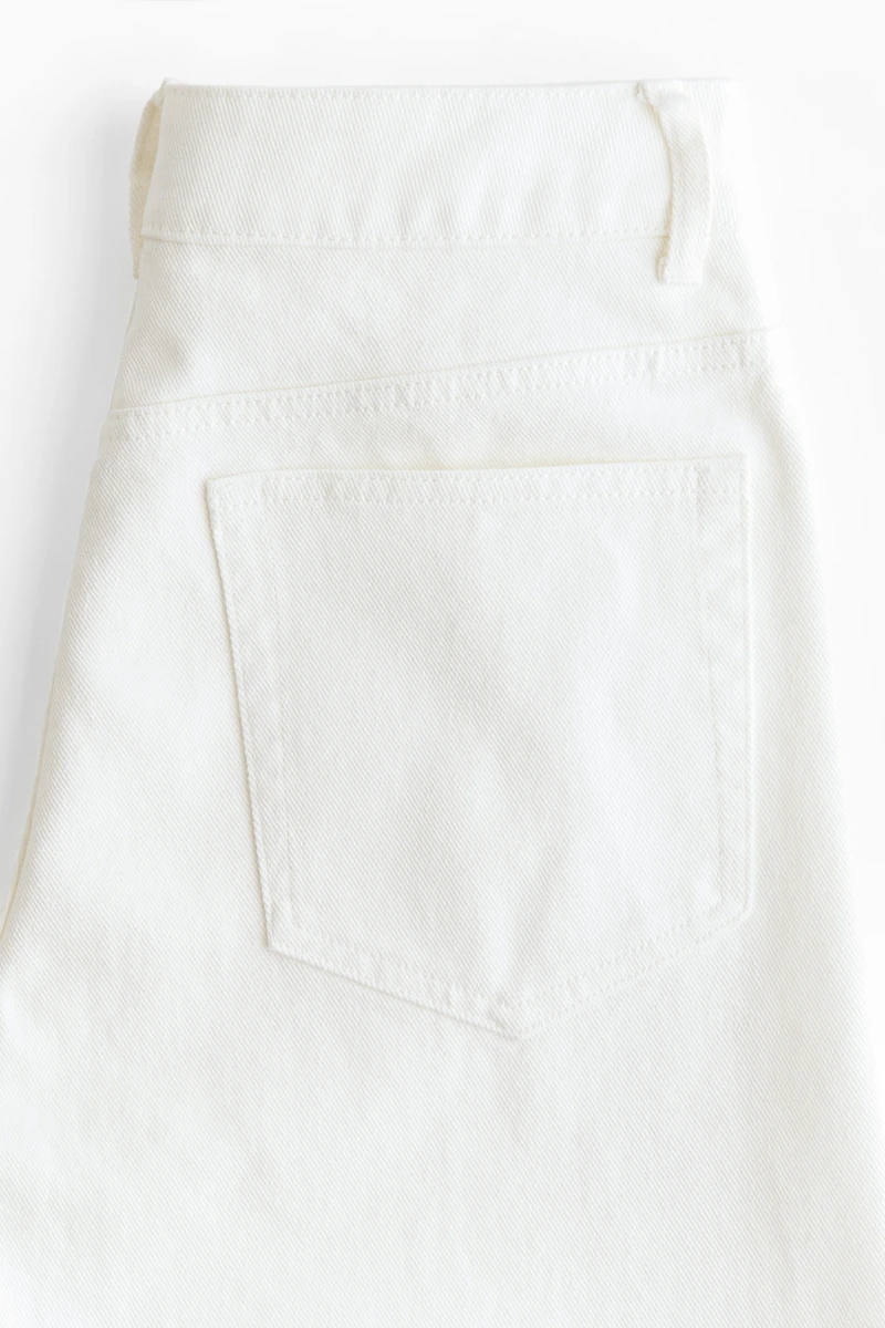 Eyelet-Embroidered Jeans