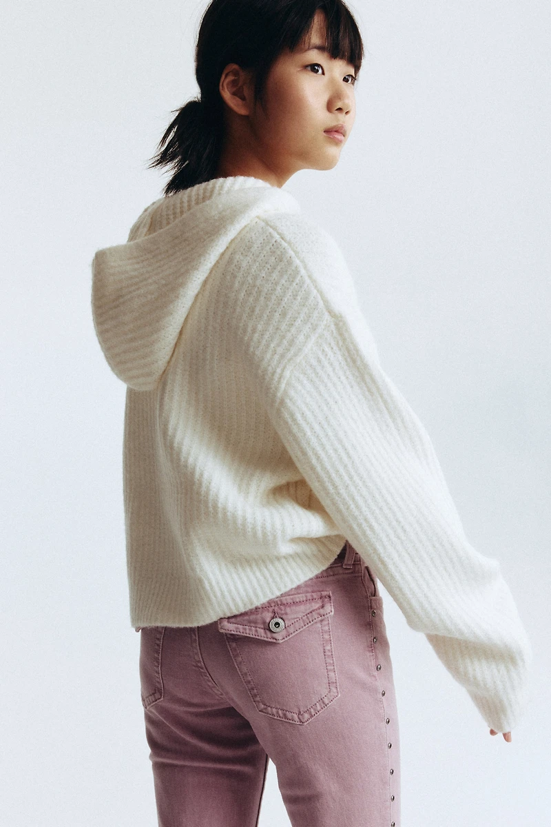 Flared Leg Low Jeans