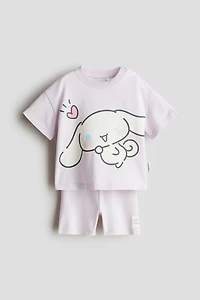 2-Piece Printed Cotton Set