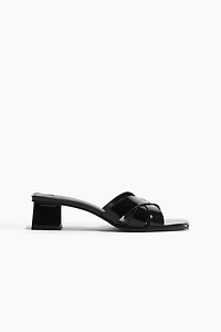 Block-Heeled Sandals