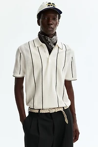 Polo classique en tricot de coton