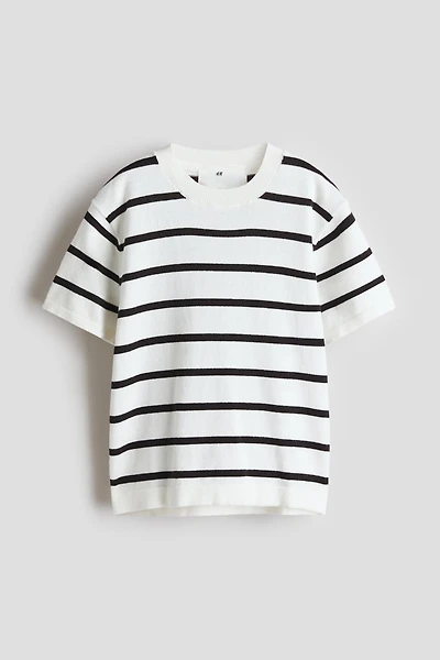 Fine-Knit Cotton T-Shirt