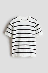 Fine-Knit Cotton T-Shirt