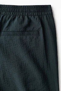Relaxed-Fit Textured Shorts