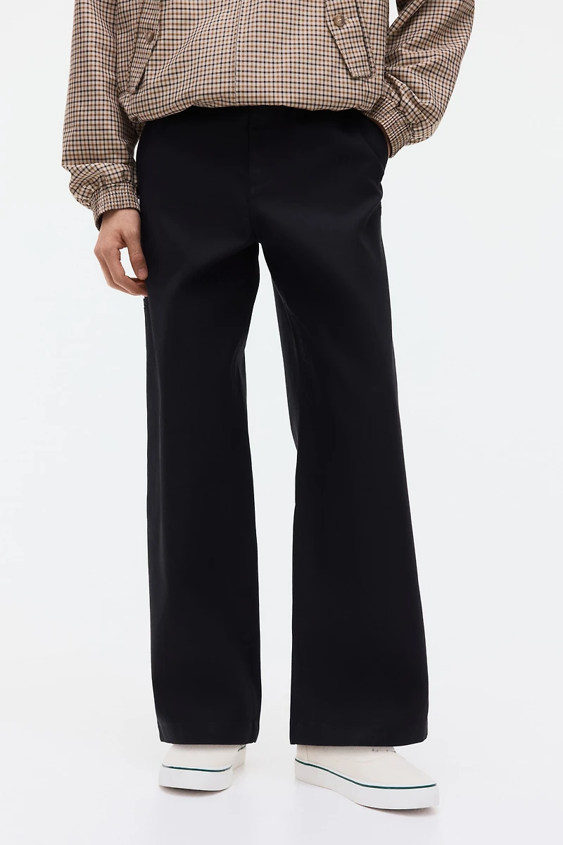 Loose-Fit Cotton Chinos