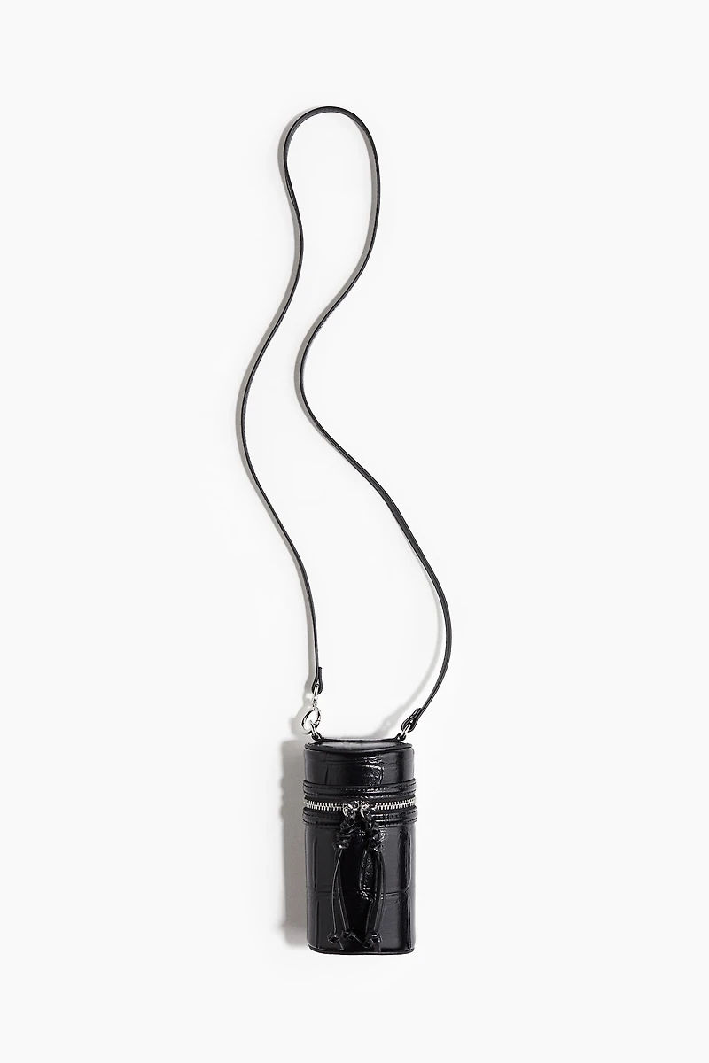 Sac à bandoulière cylindrique