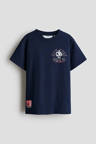 Printed Cotton T-Shirt