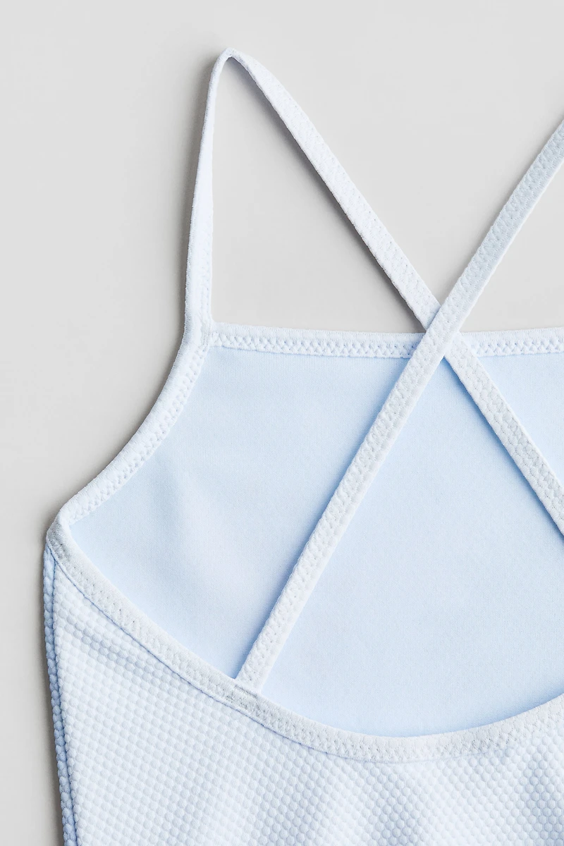 Printed-Motif Swimsuit