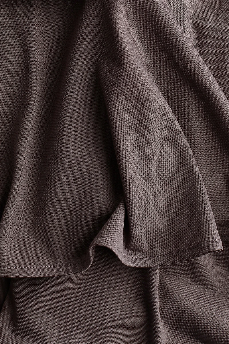 Minirobe à effet drapé