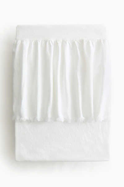 Linen-Blend Bedspread