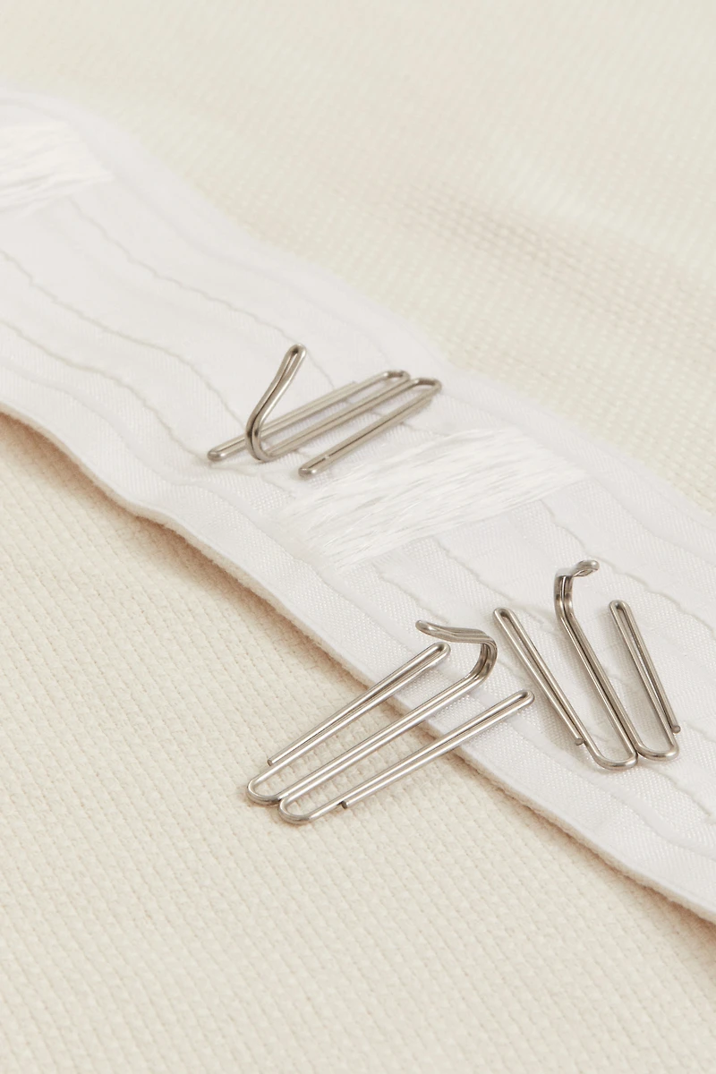 Single-pack Wide Cotton Curtain Panel