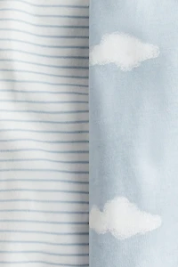 2-pack Zip-up Pajama Jumpsuits