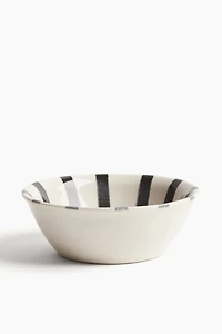 Bol en grès cérame à motif