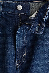 Slim High-Rise Straight-Leg Jeans