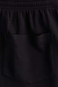 Pantalon à cordon en viscose mélangée