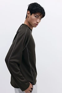 T-shirt ample en filet