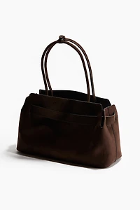 Strap-Detail Tote Bag