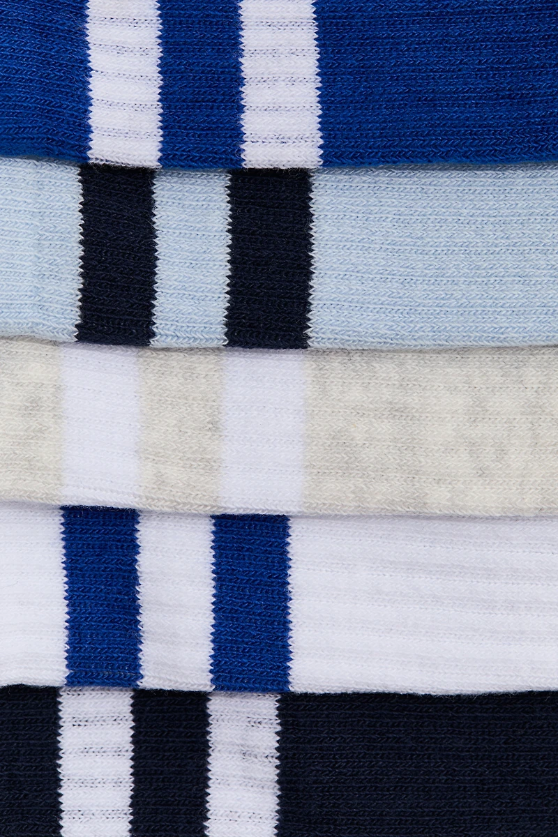 5-pack Ribbed Terry Socks