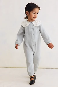 Cotton Muslin Romper Suit