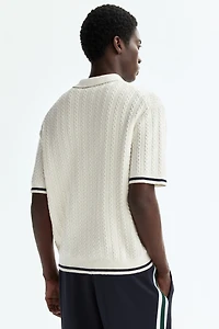 Relaxed Fit Cotton polo shirt