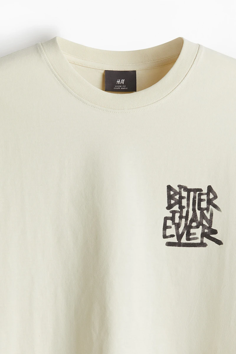 T-shirt imprimé Coupe Flottante