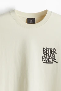 T-shirt imprimé Coupe Flottante