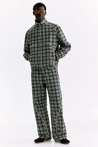 Relaxed-Fit Nylon Track Pants