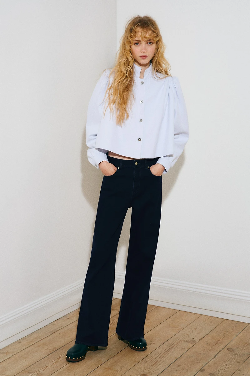 Harper High Rise Wide Leg Jeans