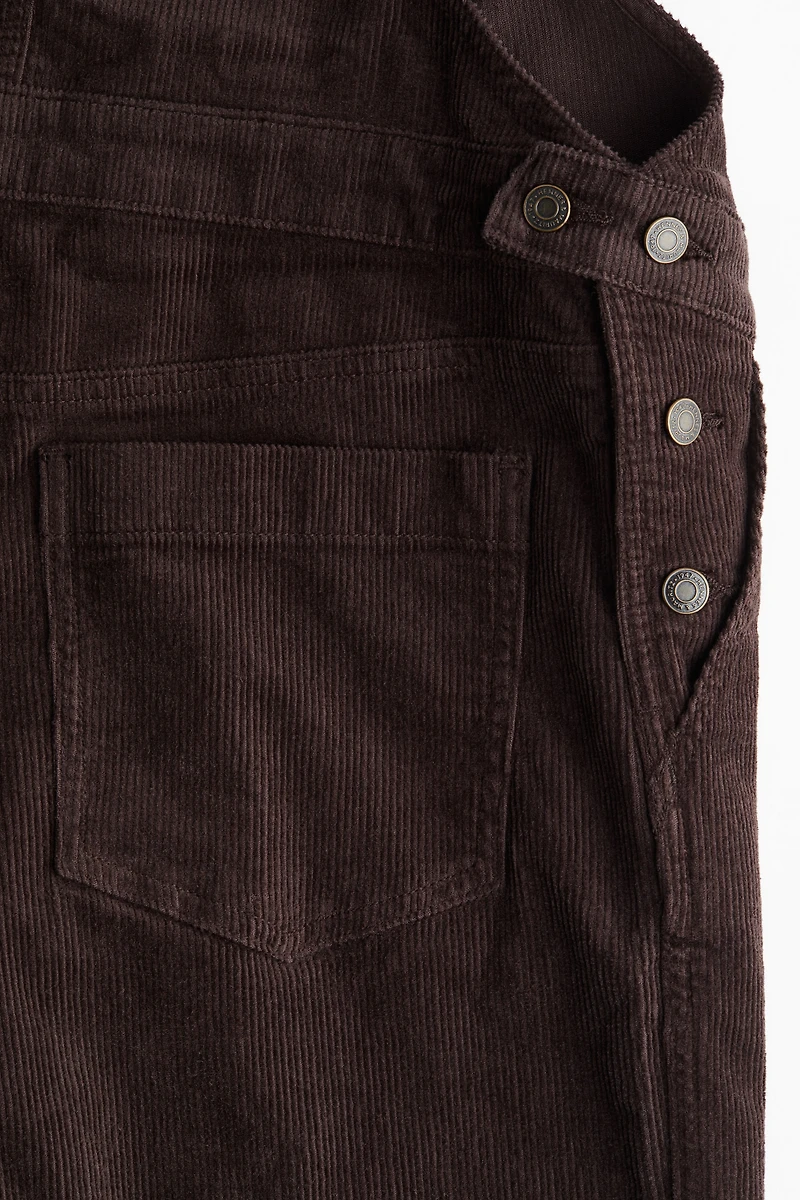 Salopette MAMA Before & After en velours côtelé