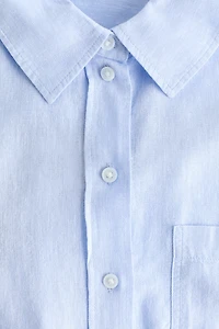 Linen-blend Shirt