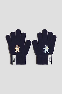 Appliquéd Gloves