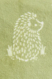 Patterned Fleece Throw