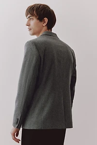 Regular Fit Wool-Blend Jacket