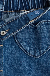 Jupe trapèze en denim