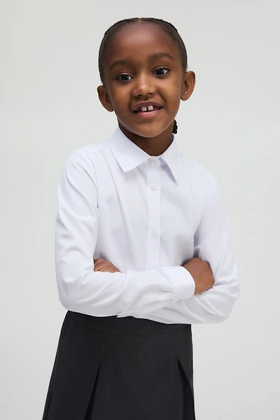 Chemise scolaire Repassage facile