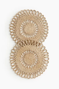 2-pack Jute Placemats