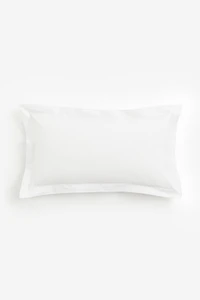 Taie d'oreiller en percale de coton