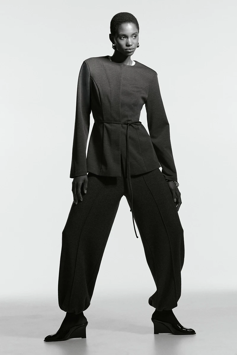 Ponte Blazer with Belt