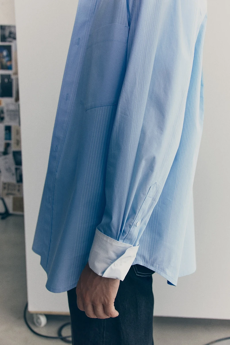 Striped Cotton Shirt