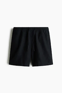 Relaxed-Fit Linen-Blend Shorts