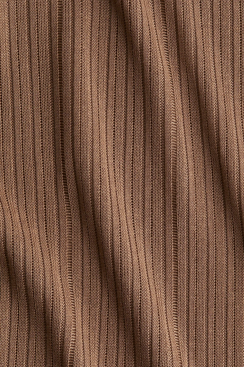Camisole en tricot côtelé
