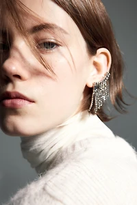 Chandail en tricot avec boucle