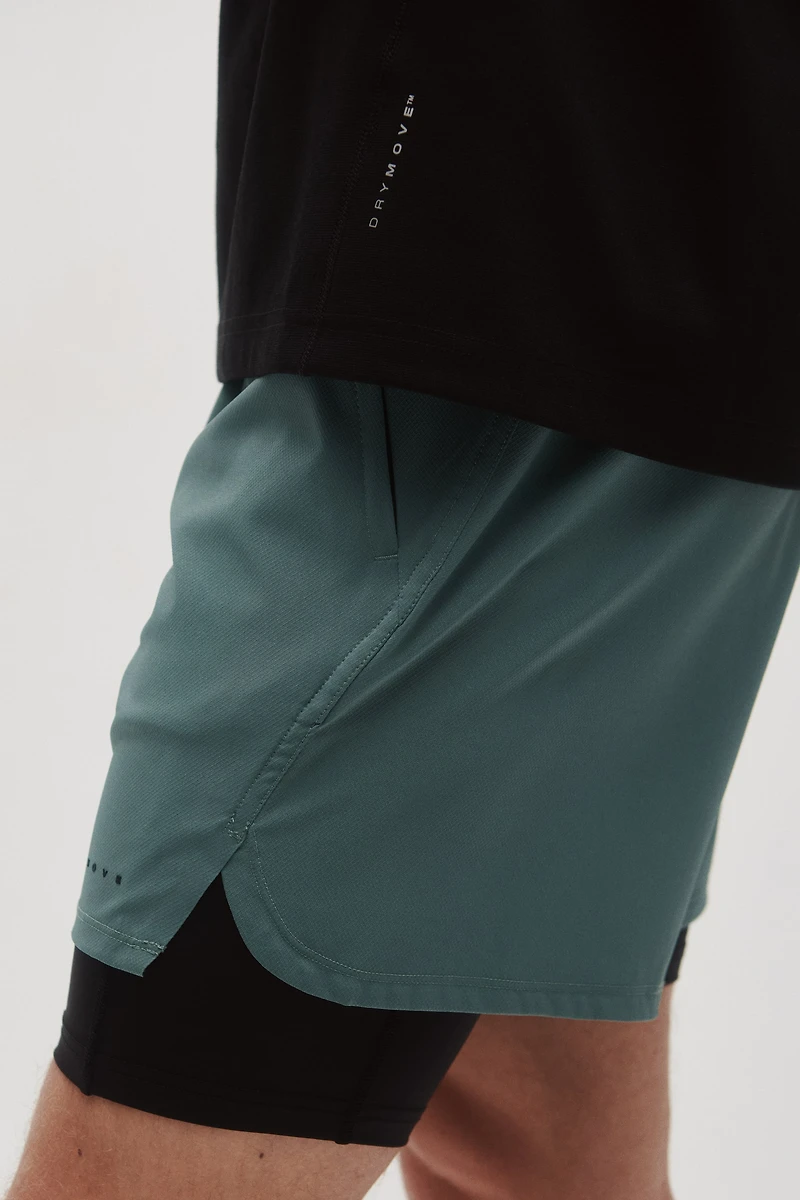 Short de sport superposĂ© DryMoveđ
Ș