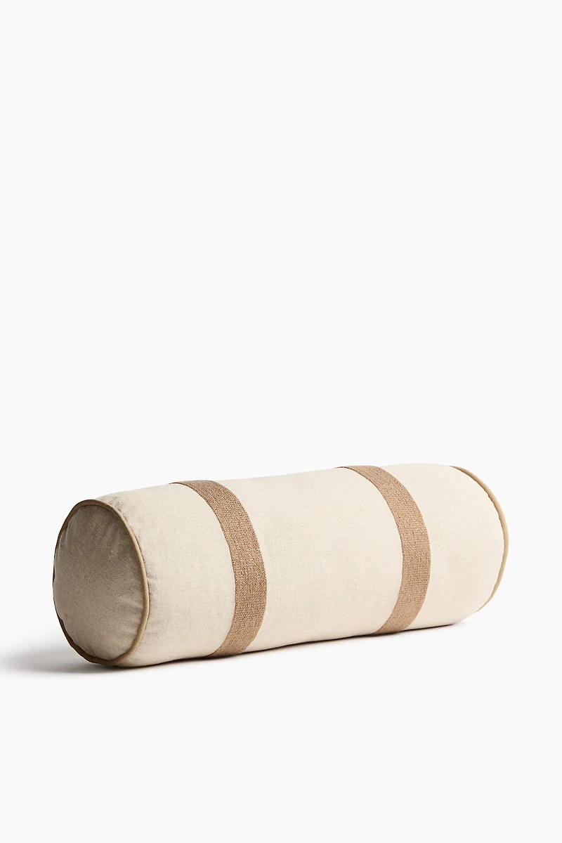 Linen-Blend Bolster