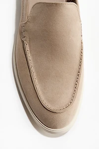 Moccasin-Seam Loafers