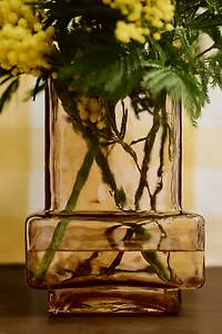 Textured-Glass Vase