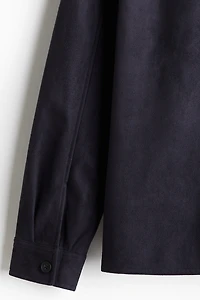 Regular Fit Napped Overshirt