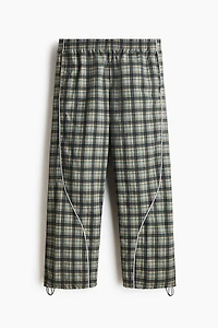 Relaxed-Fit Nylon Track Pants